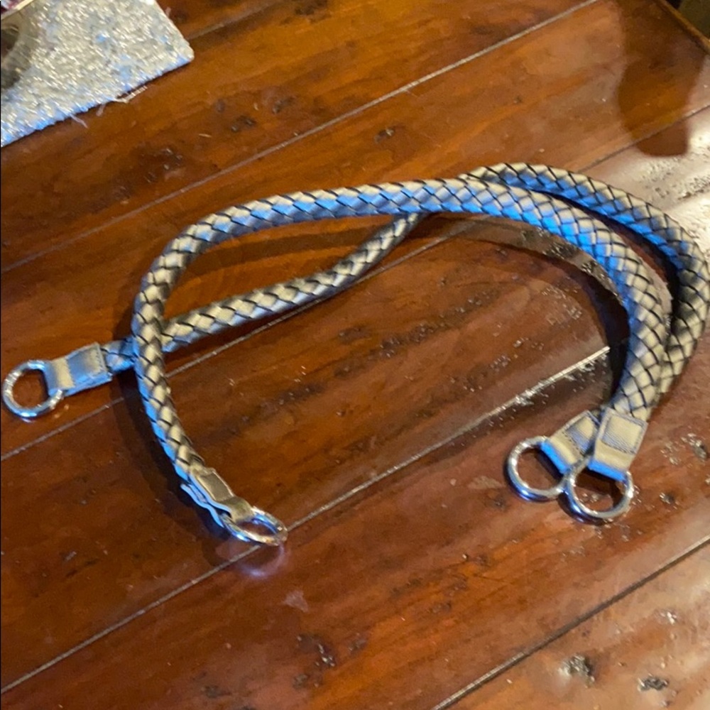 Miche bag grey rope handles